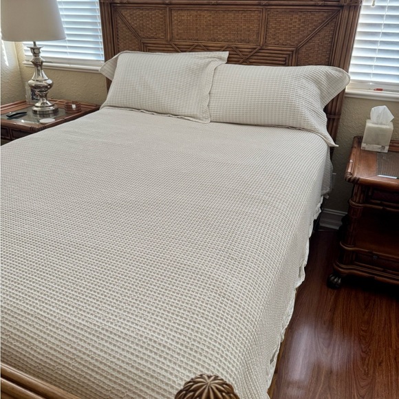 Restore Home 3 Piece Queen Duvet Cover and Shams Cream - Picture 8 of 13